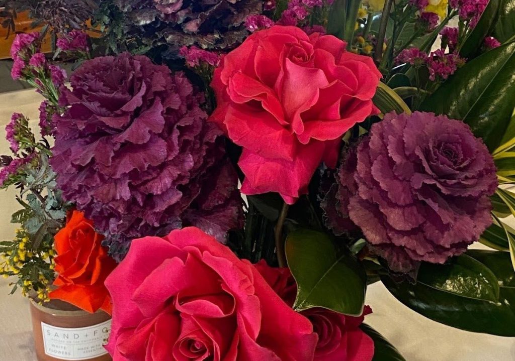 A beautiful farewell for a beautiful lady – champagne and flowers at the Bilgola surf club for Joan
